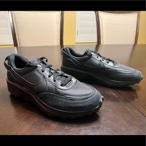New Nike Waffle Debut Black Sneaker Shoes Size US 11.5